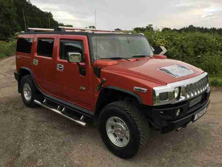 2004 HUMMER H2 6.0 V8 AUTO ONLY 55,000 MILES RARE LPG FULL MOT TRULY STUNNING!