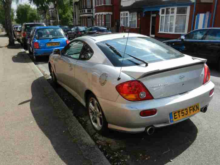 2004 HYUNDAI COUPE V6 AUTO SILVER