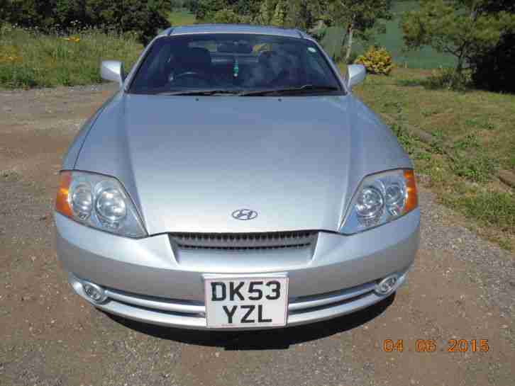 2004 HYUNDAI COUPE V6 SILVER