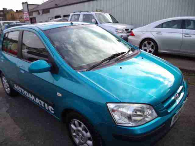 2004 HYUNDAI GETZ 1.3 CDX AUTO BLUE