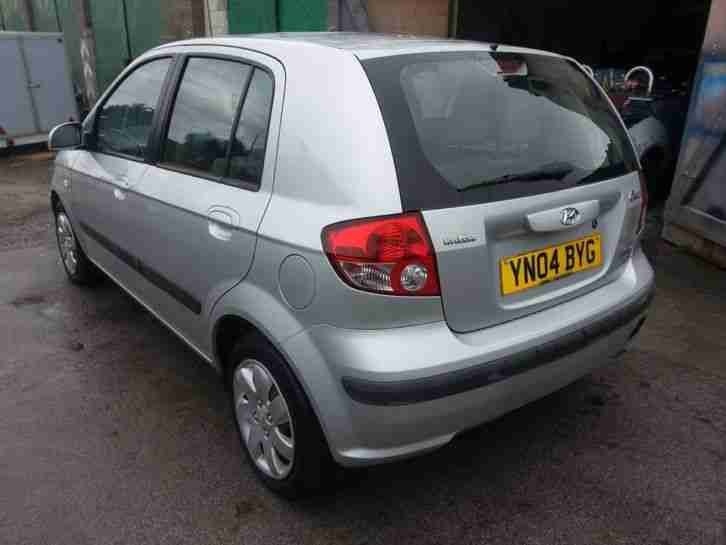 2004 HYUNDAI GETZ CDX SILVER NO SWAP OR PX:)