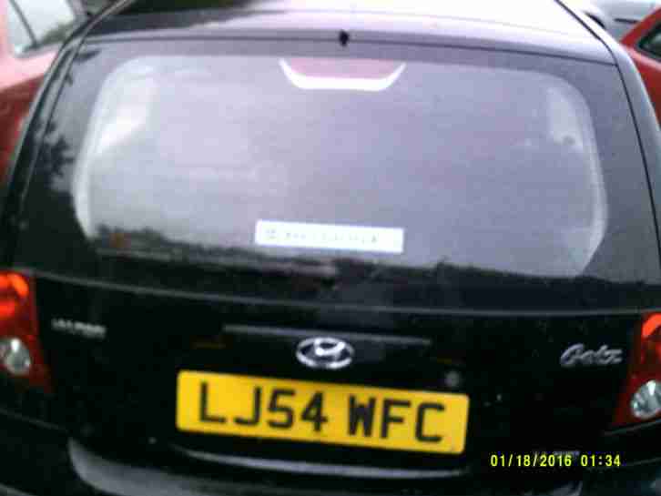 2004 HYUNDAI GETZ GSI BLACK