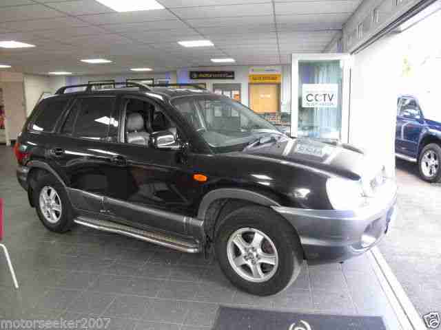 Hyundai SANTA. Hyundai car from United Kingdom