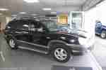 2004 SANTA FE V6 AUTO BLACK only