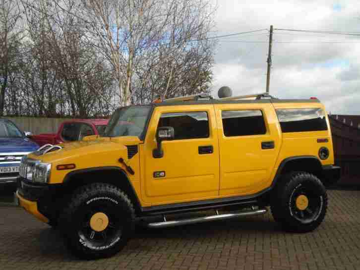 Hummer H2. Hummer car from United Kingdom