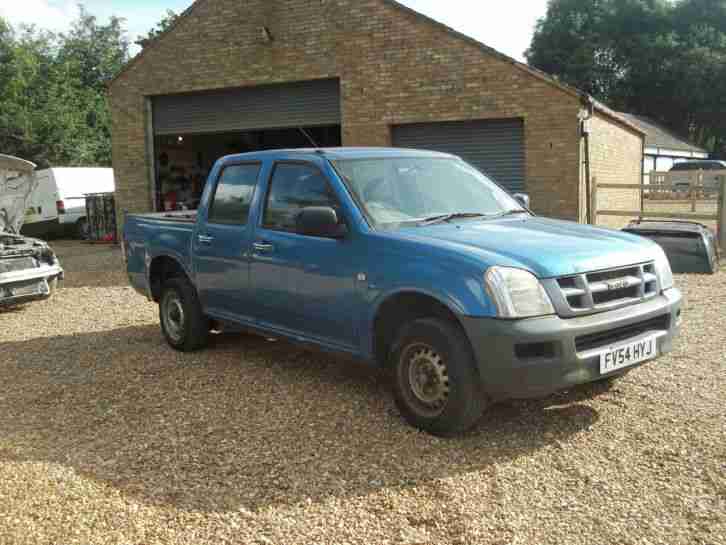 2004 ISUZU RODEO 2.5TD LWB,,54 REG,,RUNS & DRIVES,,SPARES OR REPAIR
