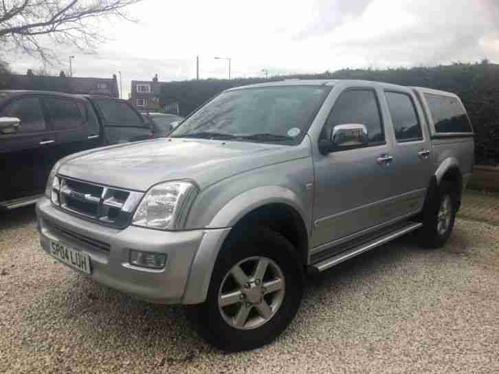 2004 ISUZU RODEO DENVER 3.0TD INTERCOOLER AUTO DOUBLE CAB ONLY 100K FROM NEW