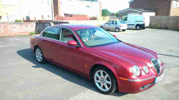 2004 S TYPE SE DIESEL AUTO RED