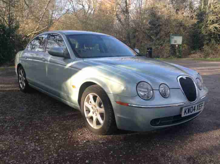2004 JAGUAR S-TYPE V6 SE 2.7 DIESEL AUTO BLUE, FULL MOT, RECENT CAMBELT CHANGE