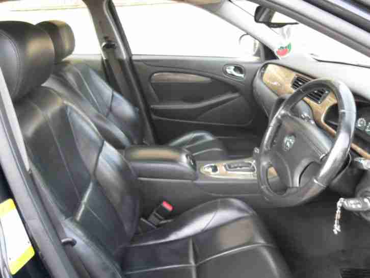 2004 JAGUAR S-TYPE V6 SPORT AUTO BLACK 97,000 miles with service history