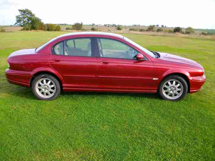 2004 JAGUAR X-TYPE CLASSIC D RED
