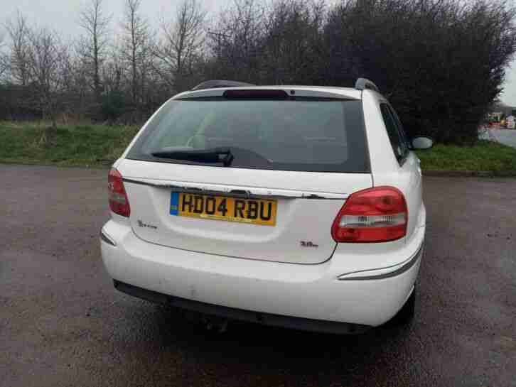 2004 JAGUAR X TYPE SE 2.0 DIESEL ESTATE MANUAL WHITE MOT JULY 2020 2 KEYS TOWBAR