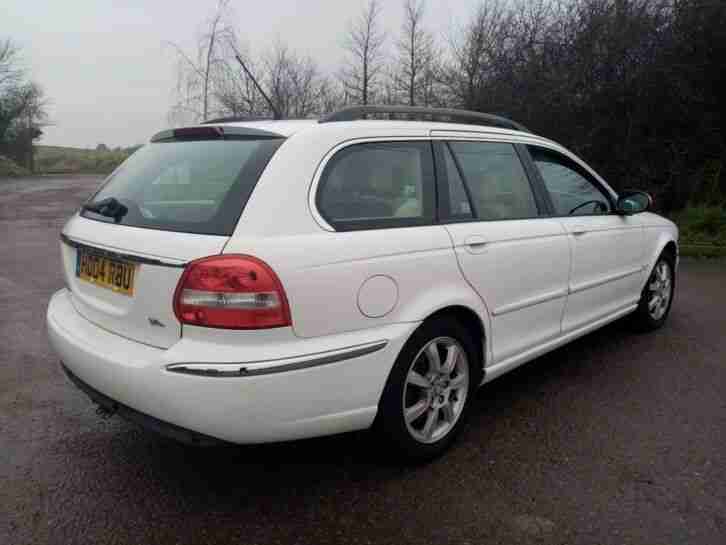 2004 JAGUAR X TYPE SE 2.0 DIESEL ESTATE MANUAL WHITE MOT JULY 2020 2 KEYS TOWBAR