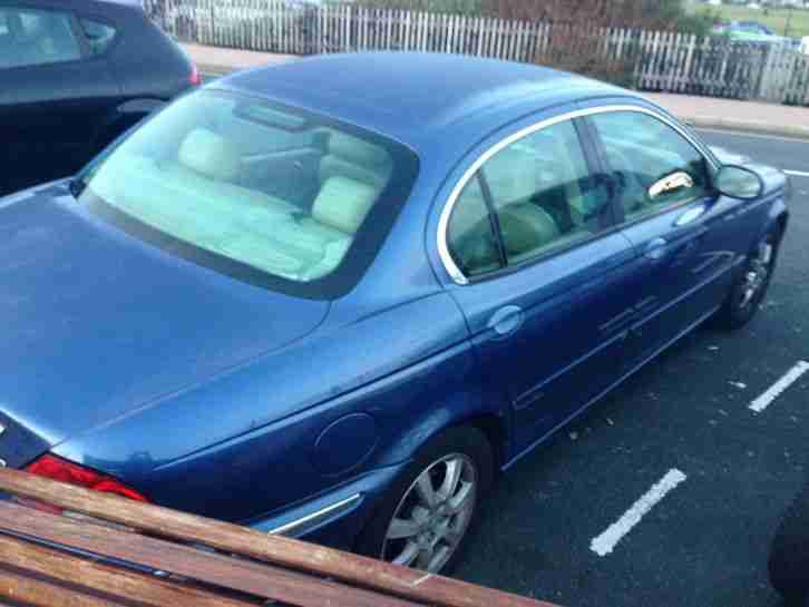 2004 JAGUAR X-TYPE SE D BLUE
