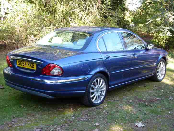 2004 JAGUAR X-TYPE SE D BLUE