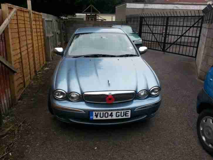 2004 JAGUAR X-TYPE SE D BLUE CHEAP TAX BRACKET. WITH EXTRAS .WILL CONSIDER P/X
