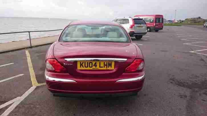 2004 JAGUAR X-TYPE SE D RED