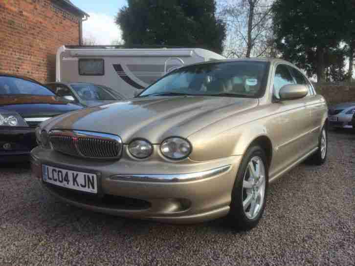 2004 JAGUAR X-TYPE SE DIESEL CREAM LEATHER A/CON~SUNROOF~50+MPG~SERVICE HISTORY