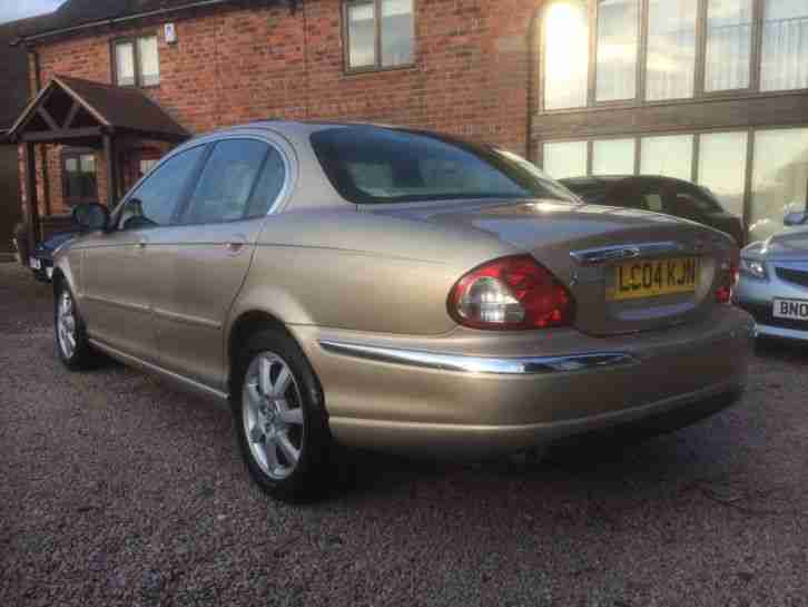 2004 JAGUAR X-TYPE SE DIESEL CREAM LEATHER A/CON~SUNROOF~50+MPG~SERVICE HISTORY