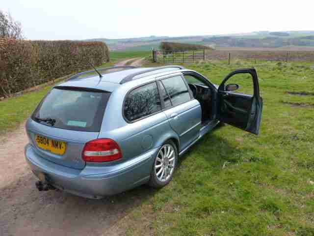 2004 JAGUAR X-TYPE SPORT D BLUE