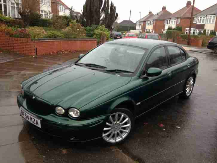 2004 JAGUAR X-TYPE SPORT D GREEN