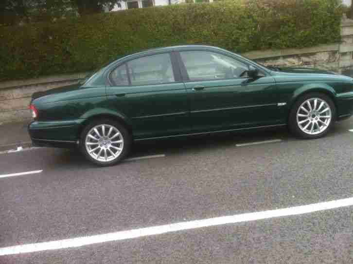2004 JAGUAR X-TYPE SPORT D GREEN. Low mileage. One previous owner