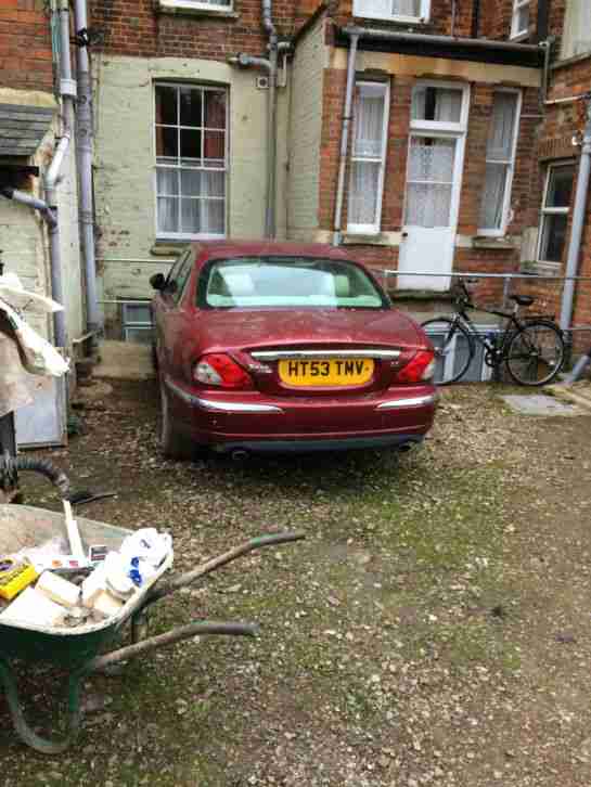 2004 JAGUAR X-TYPE V6 SE AUTO RED