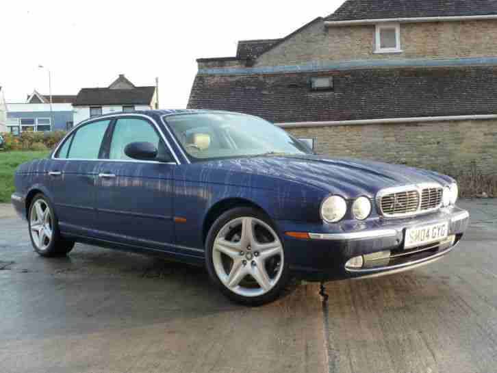 2004 XJ6 V6 SE AUTO BLUE Cream Leather