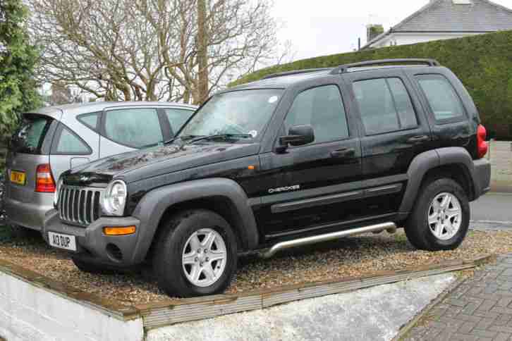 2004 JEEP CHEROKEE CRD SPORT BLACK