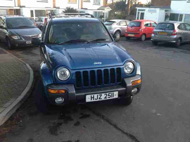 2004 JEEP CHEROKEE EXTREME SPORT A BLUE LOVELY 96K MILES AUTO 2.8 CRD
