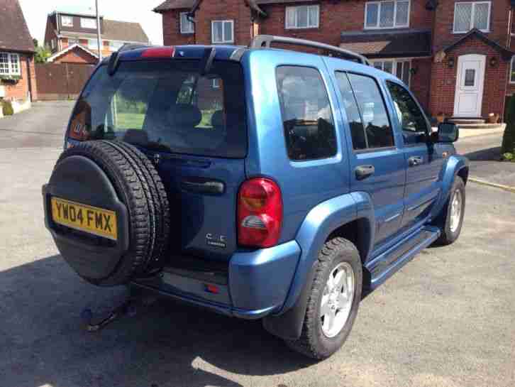 2004 CHEROKEE LIMITED CRD BLUE DIESEL