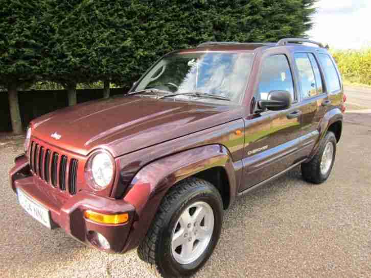 2004 CHEROKEE LIMITED V6 AUTO RED