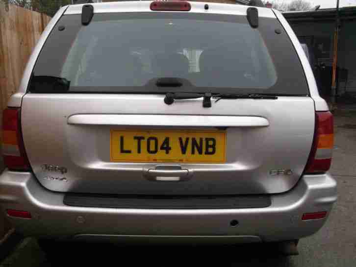 2004 JEEP GRAND CHEROKEE, 2.7TD AUTOMATIC, FULLY LOADED SOLD SPARES OR REPAIR!!