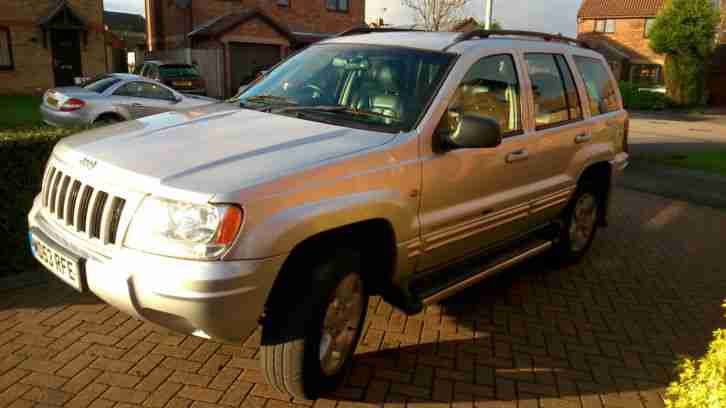 2004 JEEP GRAND CHEROKEE CRD LTD AU SILVER