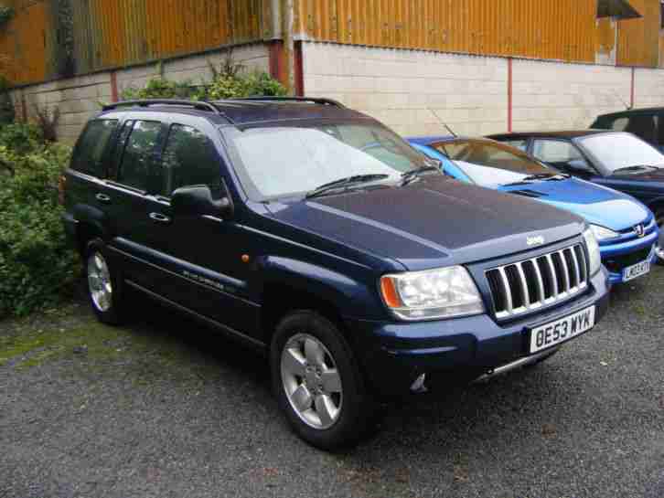 2004 JEEP GRAND CHEROKEE CRD LTD AUTO 12 MONTHS MOT