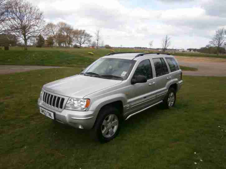 2004 JEEP GRAND CHEROKEE CRD LTD AUTO / F.S.H / MOT MAR 2015 /