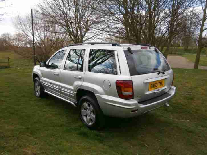 2004 JEEP GRAND CHEROKEE CRD LTD AUTO / F.S.H / MOT MAR 2015 /