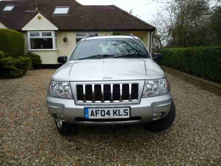 2004 GRAND CHEROKEE CRD OV LAND A SILVER