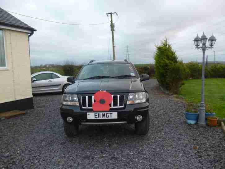 2004 JEEP GRAND CHEROKEE CRD SPRT A BLACK
