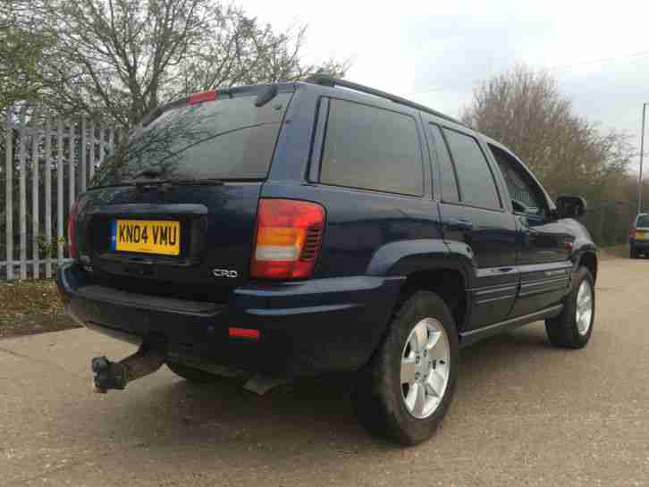 2004 Jeep Grand Cherokee 2.7 CRD LTD... Auto.. Long MOT! Stunning! LOOK!!