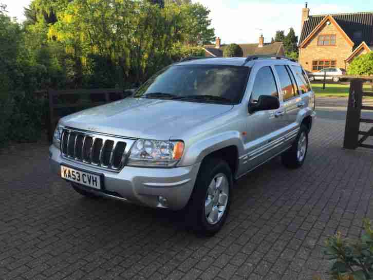 2004 Jeep Grand Cherokee 2.7 CRD Limited Auto only 61000 miles 2 owners from new