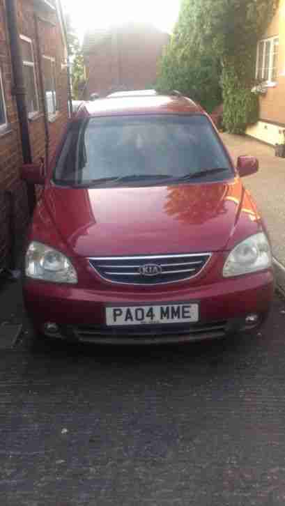 2004 KIA CARENS LE RED