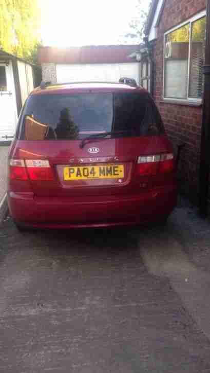 2004 KIA CARENS LE RED