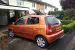 2004 PICANTO LX ORANGE