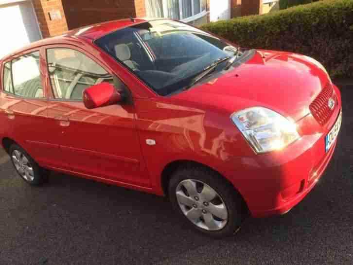 2004 PICANTO LX RED 12 months MOT .