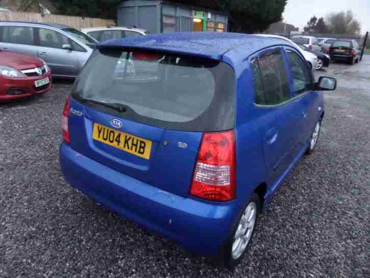 2004 KIA PICANTO SE 1100cc HATCH,£30 ROAD TAX,P/STEERING,LOW INSURANCE HATCH