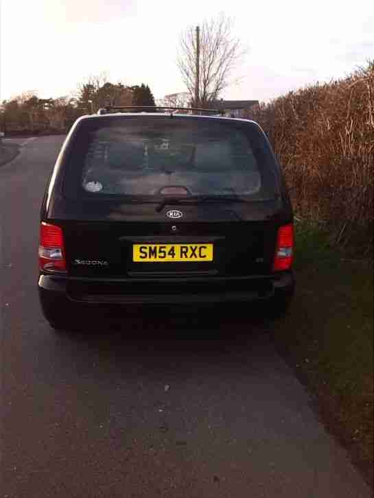 2004 KIA SEDONA ES BLACK