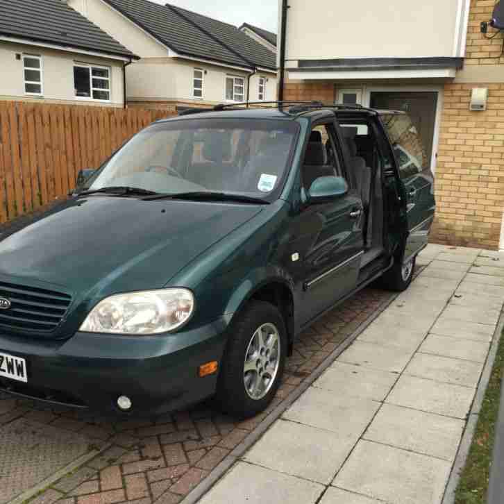 2004 KIA SEDONA L GREEN LPG LPG LPG