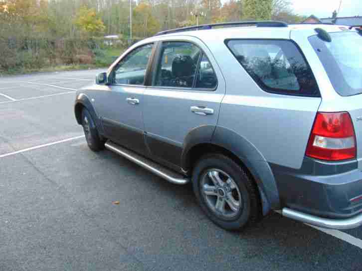 2004 KIA SORENTO CRDI XE AUTO SILVER NEW MOT DEC 17