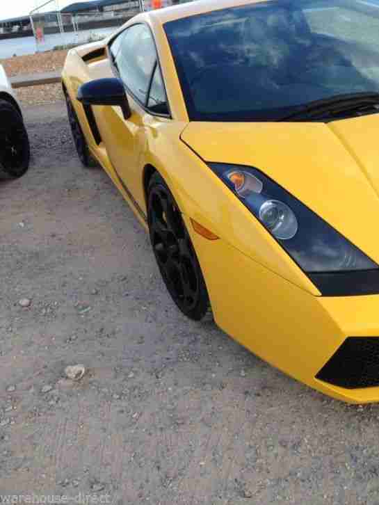 2004 LAMBORGHINI GALLARDO YELLOW RECENT FULL SERVICE NEW TYRES BREAKS ALL ROUND